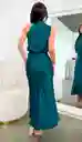 Vestido Altea Talla M Azul Petroleo