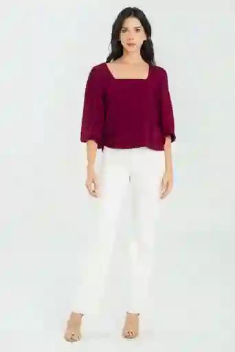 Pantalon Mara Color Blanco Crudo Talla 12