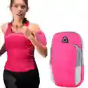 Brazalete Deportivo Porta Celular Con Bolsillos Doble Cierre