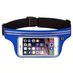 Canguro Riñonera Deportiva Impermeable Ramitech Con Porta Celular Y Auriculares