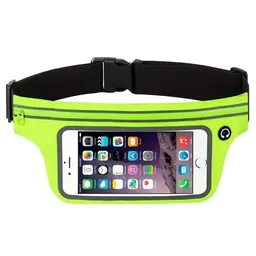 Canguro Riñonera Deportiva Impermeable Ramitech Con Porta Celular Y Auriculares