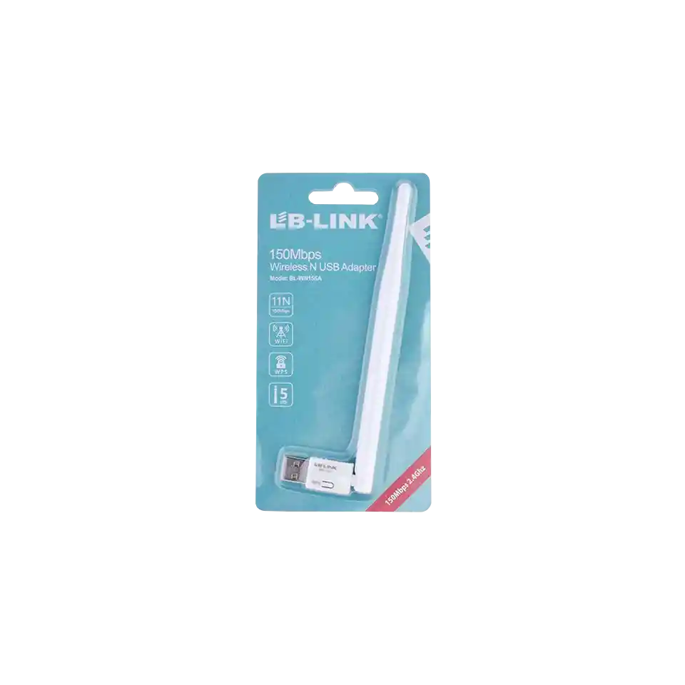 Receptor Lb-link Usb Bl-wn155a 150mbps Antena