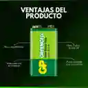 Pila 9v Gp Cuadrada 9v Greencell Original X5