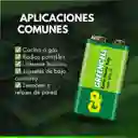 Pila 9v Gp Cuadrada 9v Greencell Original X5
