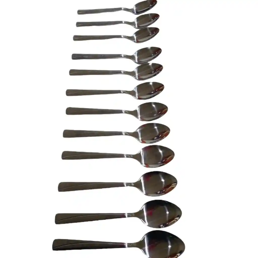 Cucharas De Metal Set X 12