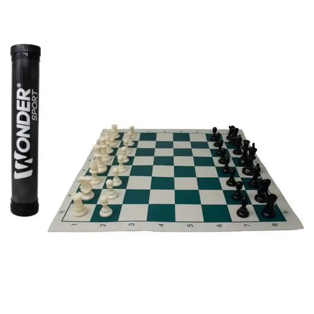 Ajedrez Profesional En Lona 42 X 42 Cm Sport