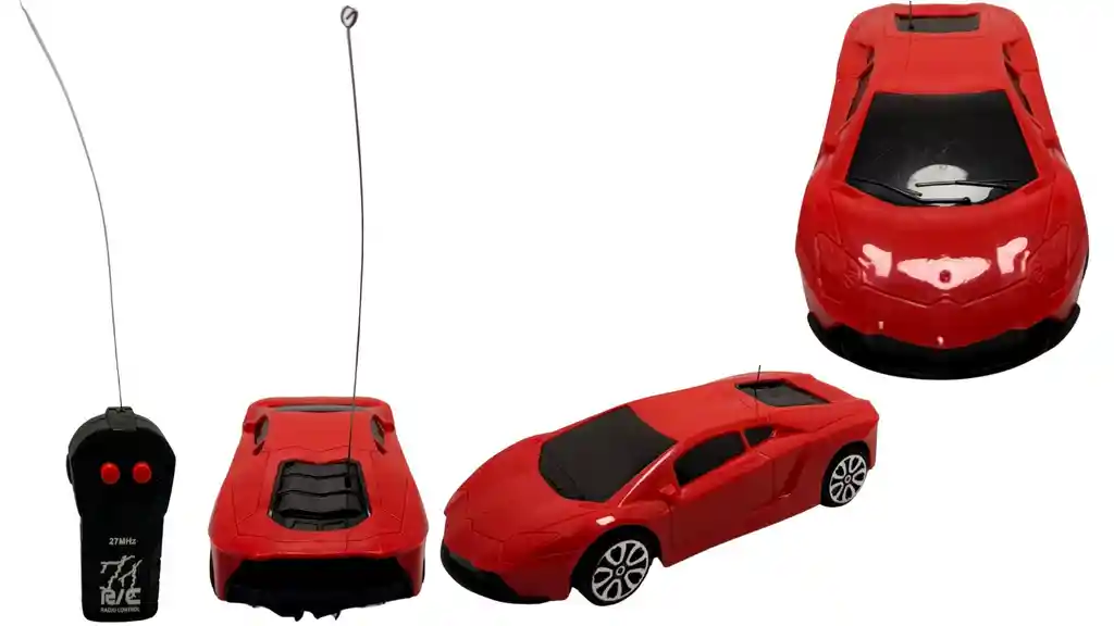 Auto A Control Remoto Sport Deportivo Para Niños De Plástico