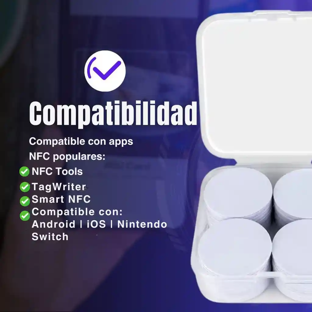 Uni Etiqueta Nfc Proximidad Moneda Rfid 13.56mhz Ntag215 X20
