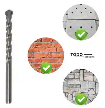 Juego De Brocas De Pared X6