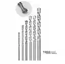 Juego De Brocas De Pared X6