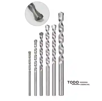 Juego De Brocas De Pared X6