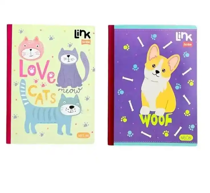 Cuaderno Cosido Cuadriculado 100h Para Niña Scribe