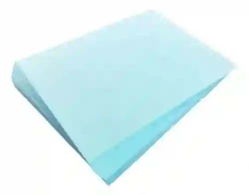 Paquete De Fichas Bibliográficas X 100 Azul Claro