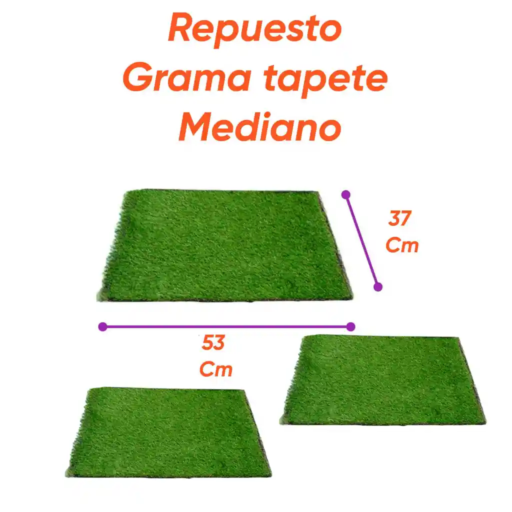 Repuesto Grama Mediano X 2 Unidad