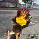 Bouquet De Rosa Eterna Amarilla + Jumbo 90gr