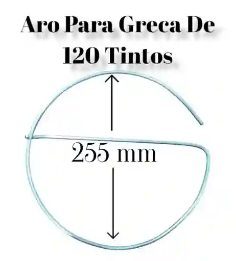 Aro Para Greca De 120 Tintos