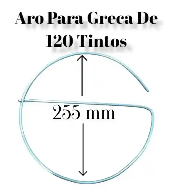 Aro Para Greca De 120 Tintos