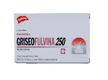 Griseofulvina 250 Gr Caja X 20 Tab
