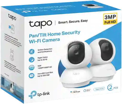 Camara Tapo C210 3mp (2 Pack)