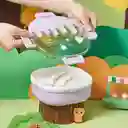 Porta Comidas 3 Espacios Y Cubiertos