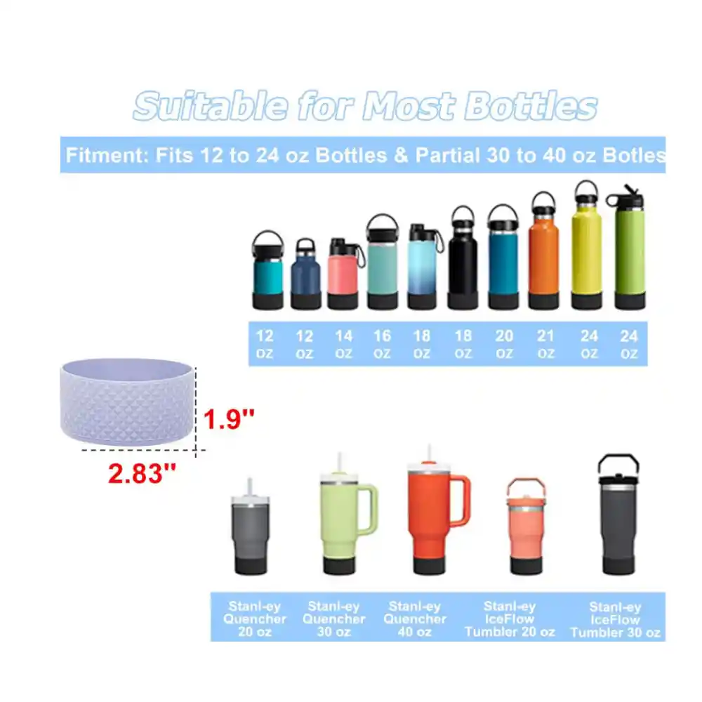 Accesorio Base Protector Silicona Para Vaso Stanley Y Termos