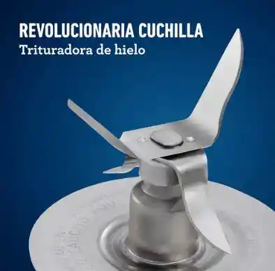 Licuadora Oster® Con Vaso De Vidrio Y Control De Perilla Bls Color Blanco 127v