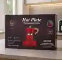 Cafetera Italiana Moka Con Base Calentadora Negra