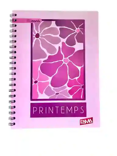 Cuaderno Argollado 80h Rayado Para Mujer