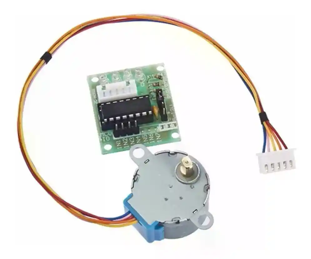 Motor Paso A Paso 5 Líneas Con Driver 5v Para Arduino
