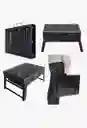 Parrilla Asador De Carbón Plegable Mini Portátil Aire Libre 36x29cm