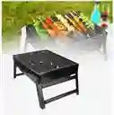 Parrilla Asador De Carbón Plegable Mini Portátil Aire Libre 36x29cm