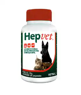 Hepvet 30gr X 30 Tab