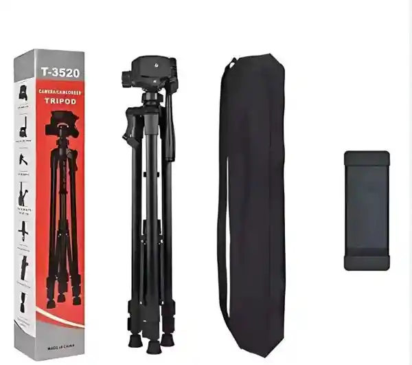 Tripode Soporte Para Celular Y Camara Base 3520