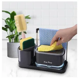 Dispensador De Jabón Lavavajillas 4 En 1