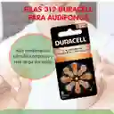 Pilas Audifonos Bateria 312 Duracell 40 Unidades