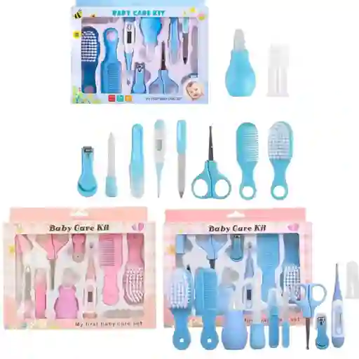 Kit De Aseo Para Bebé 10 Piezas