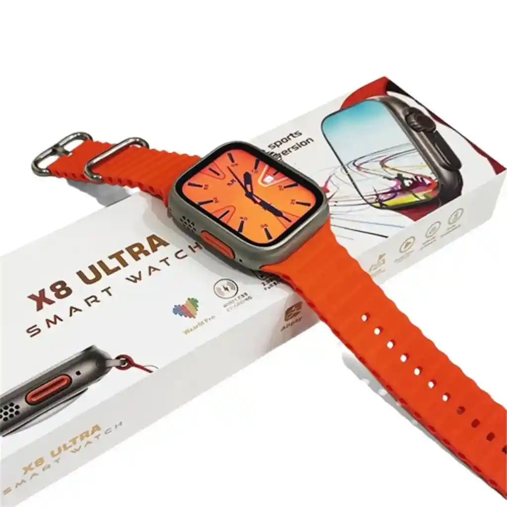 Reloj Smartwatch X8 Ultra Naranja