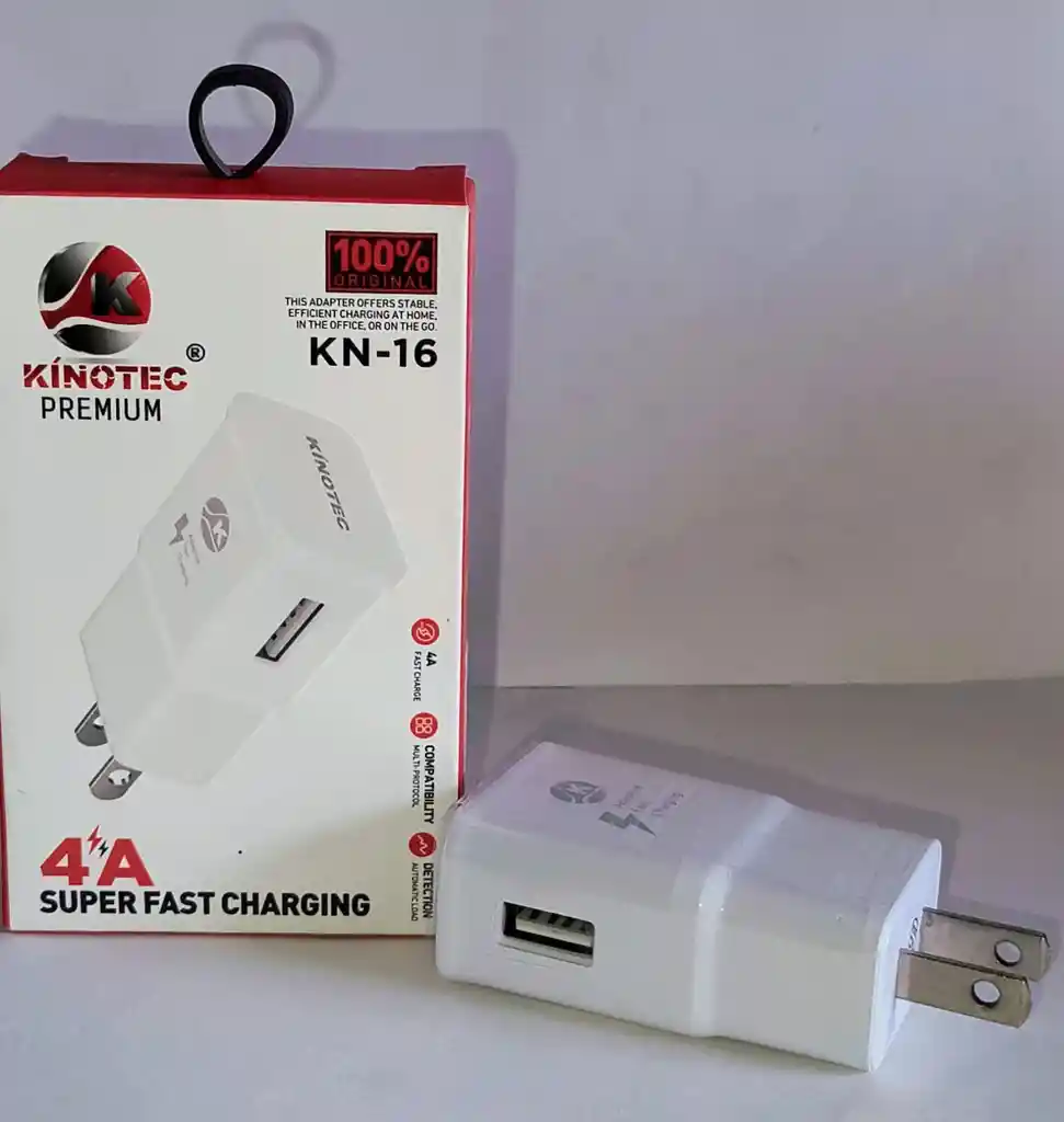 Kinotec Cargador 4a / Adaptador Usb