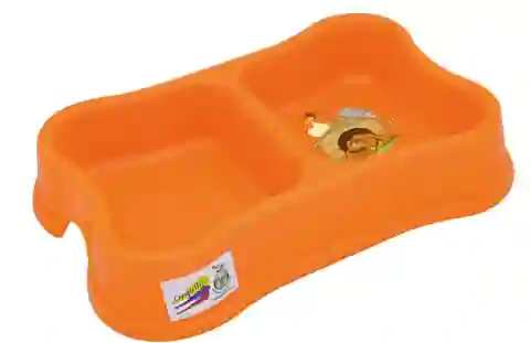 Comedero Doble Hueso Pequeño