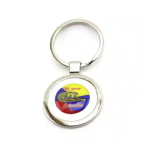 Llavero Mediano Colombia Sombrero
