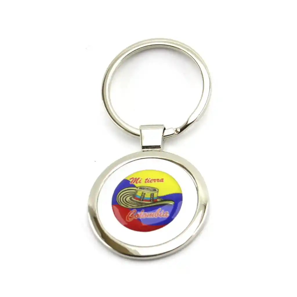 Llavero Mediano Colombia Sombrero