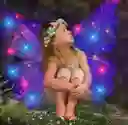 Alas Luces Led Con Movimiento Para Niña Hada Mariposa
