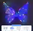 Alas Luces Led Con Movimiento Para Niña Hada Mariposa