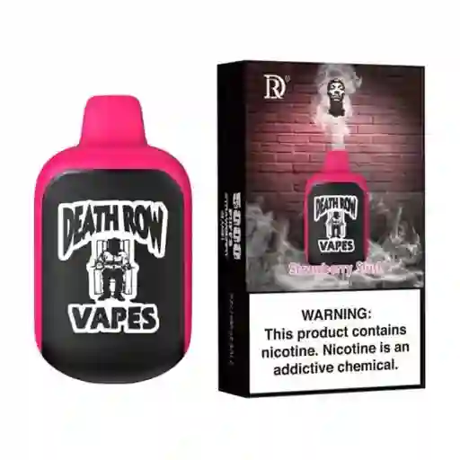 Vape Death Row Snoop Dog 5k - Strawberry Slush - 5000 Puff - 5% Nicotina