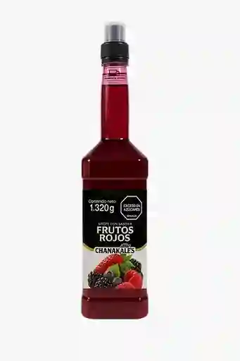 Sirope Chanakales Sabor Frutos Rojos 1320 G