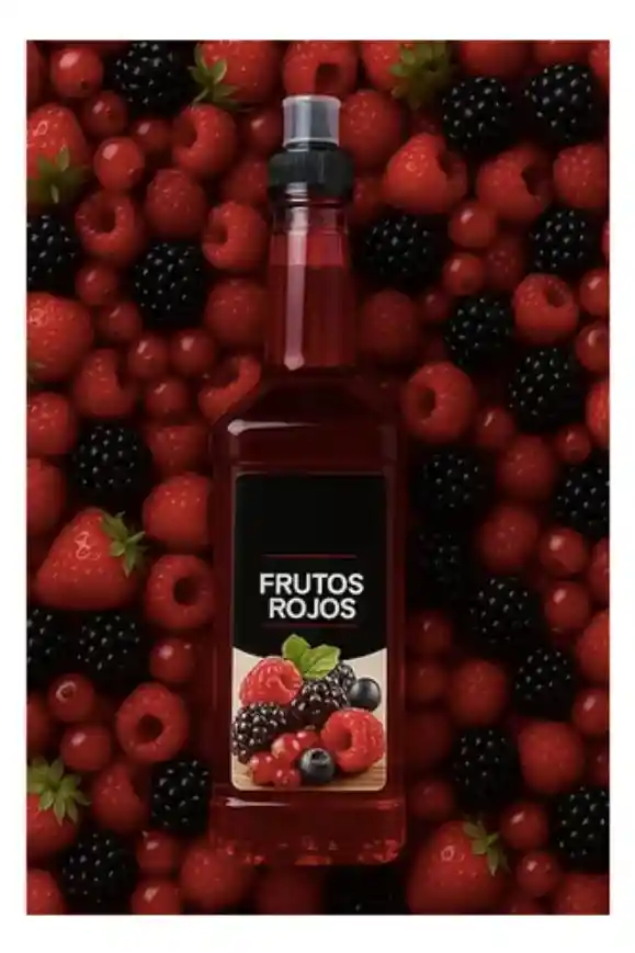 Sirope Chanakales Sabor Frutos Rojos 1320 G