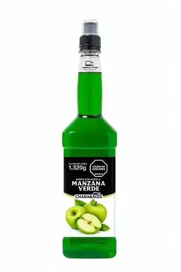 Sirope Chanakales Sabor Manzana Verde 1320 G