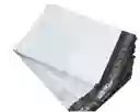 100 Bolsas Blancas Seguridad 30x40 Lisas Mensajeria Ecommerc