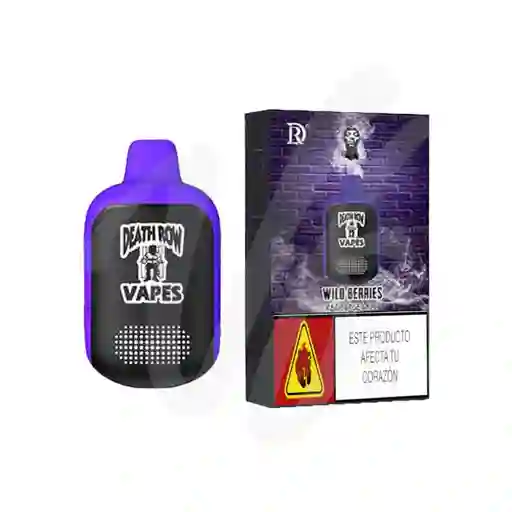 Vape Death Row Snoop Dog 5k - Wild Berries - 5000 Puff - 5% Nicotina