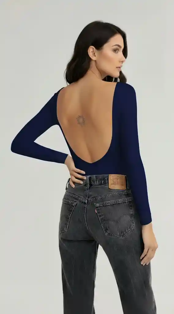 Body Alma Azul Oscuro Talla S/m